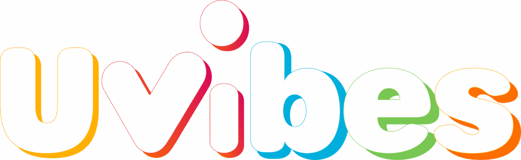 Nouveau logo de Uvibes, exemple concret de la stratégie de contenu digital mise en place dans ce cas d'étude.